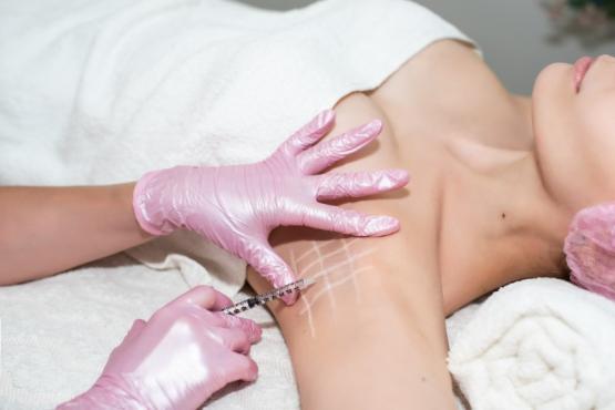 Injection aisselles